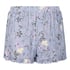Jersey Ruffled Shorts, Purple