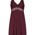 Nora Lace Slip Dress, Purple