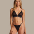 Mesh Essentials Bralette, Black