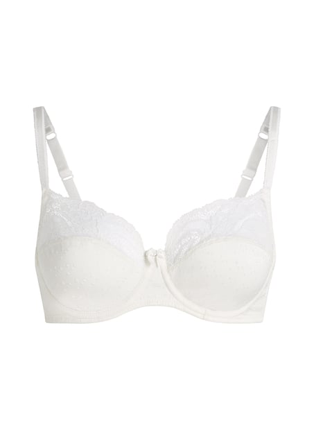 Sophie Non-Padded Underwired Bra, White