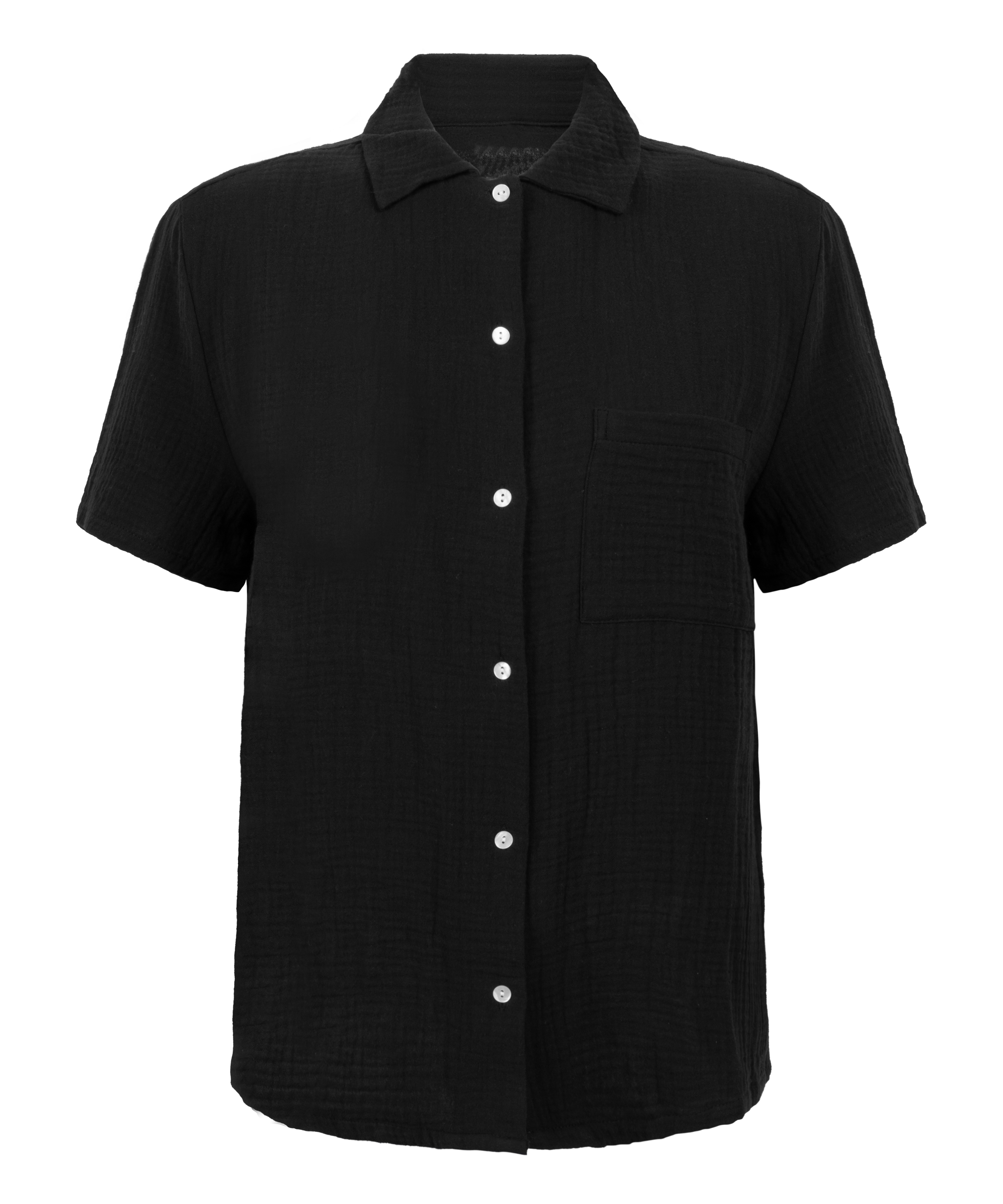 Muslin Jacket, Black, main