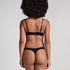 Angie Padded Strapless Underwired Bra, Black
