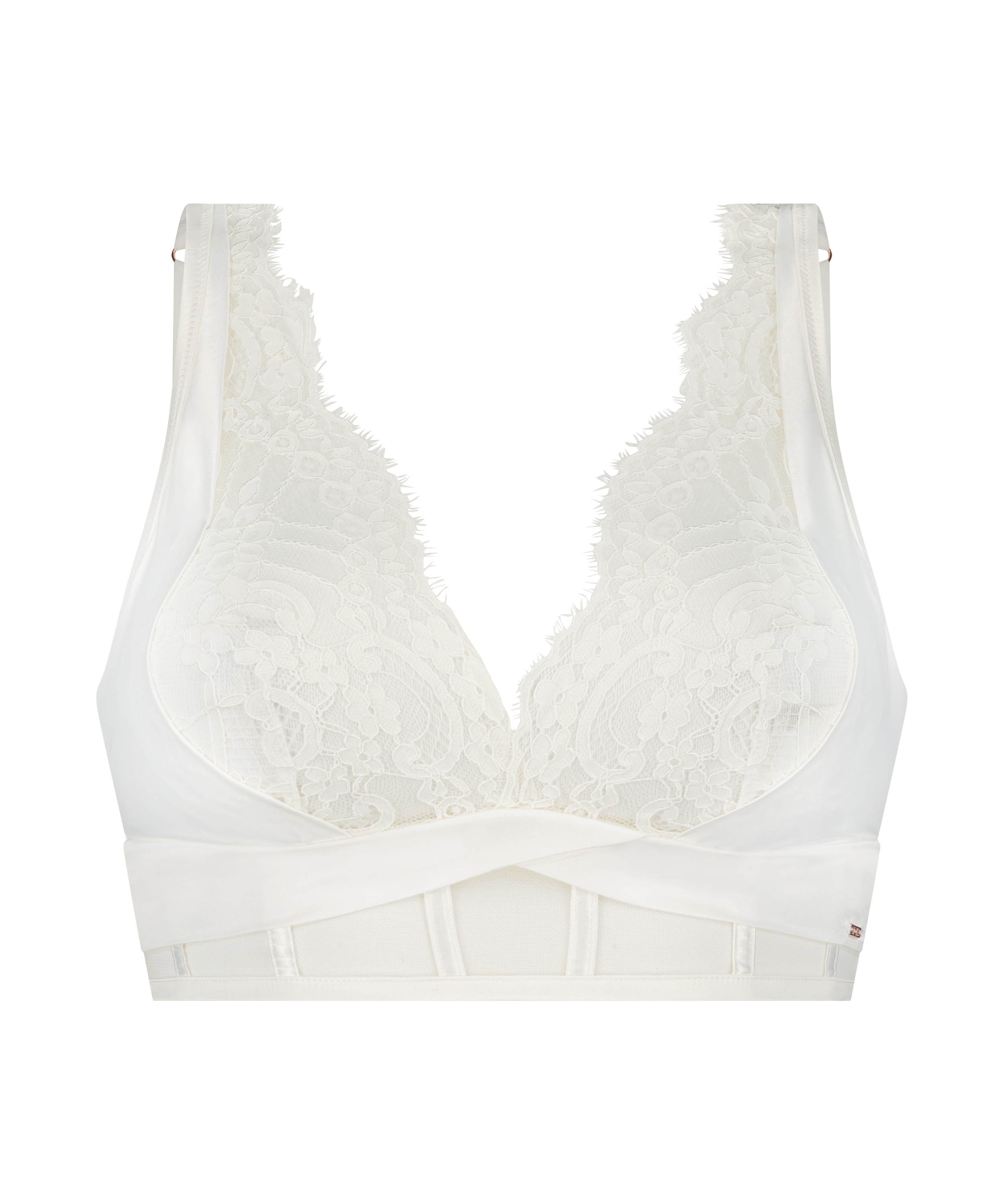 Akelai Bralette, White, main