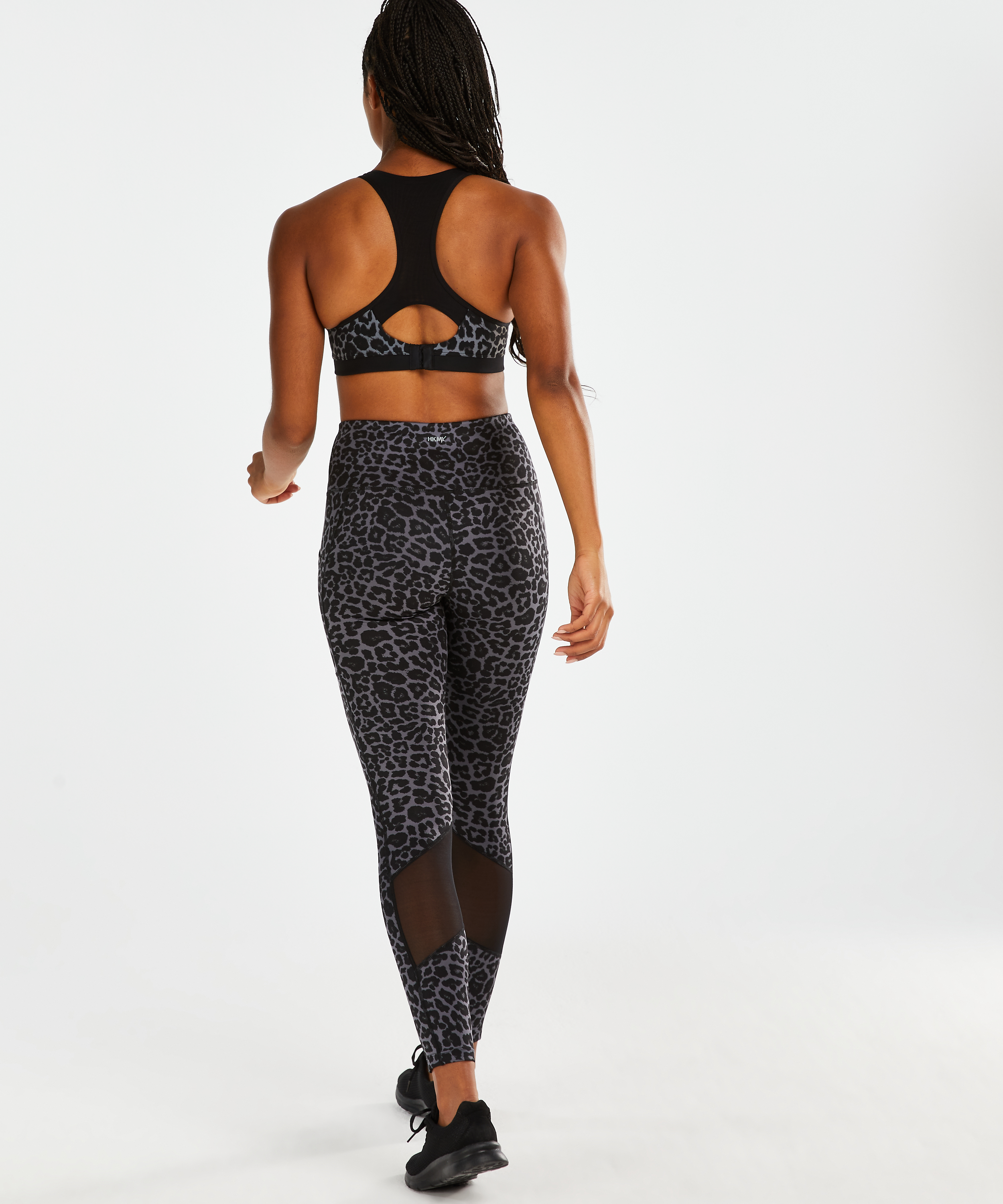 HKMX Sports bra The Spirit Level 2, Gray, main