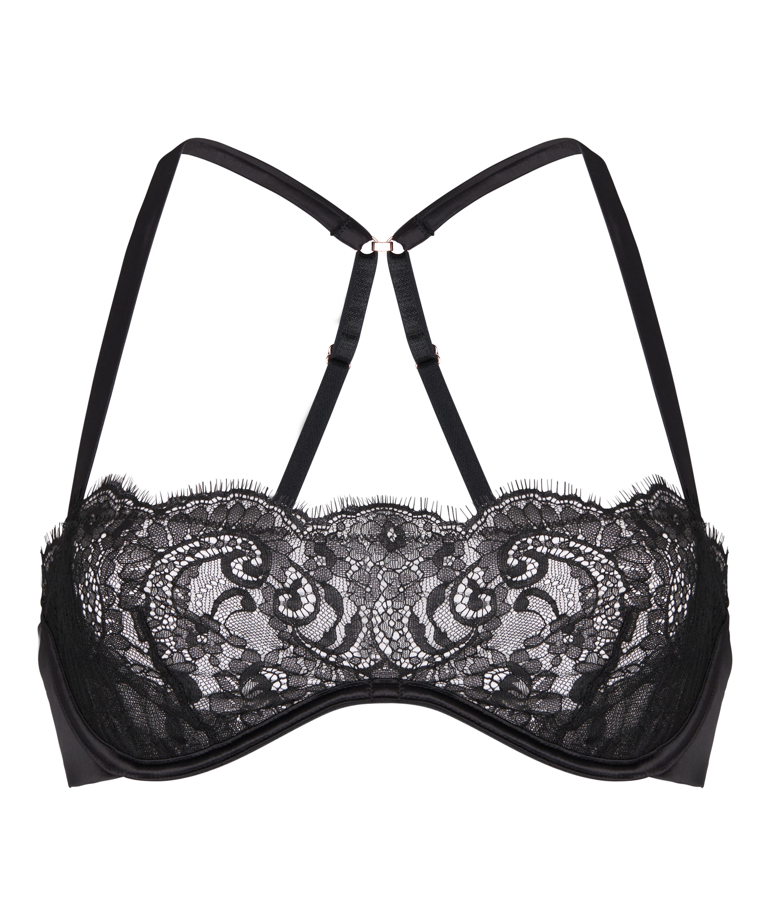 Non-Padded Underwired Bra Sylvia, Black