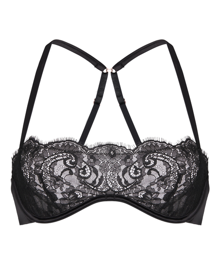 Non-Padded Underwired Bra Sylvia, Black