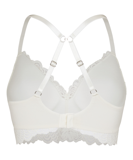 Andrea Padded Non-Wired Bra, White