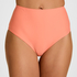 High-Waisted Shaping Bikini Bottom Luxe, Orange