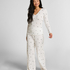 Pointelle Pyjama Top, White