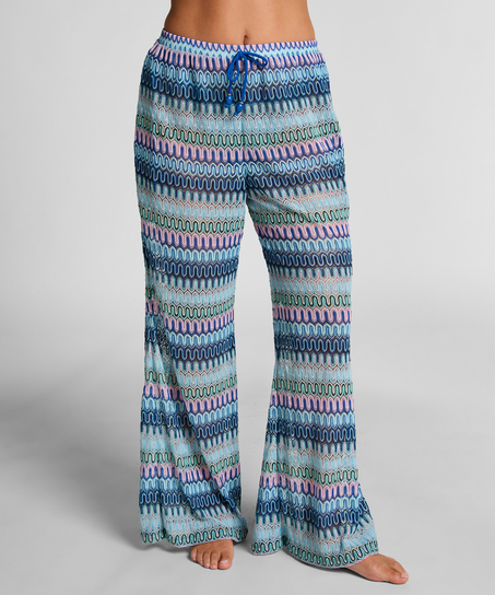 Cali Crochet Pants, Blue