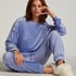 Velours Jogging Pants, Blue