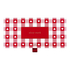 Eyemask, Red
