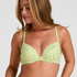Padded Underwired Bra Harriet, Green