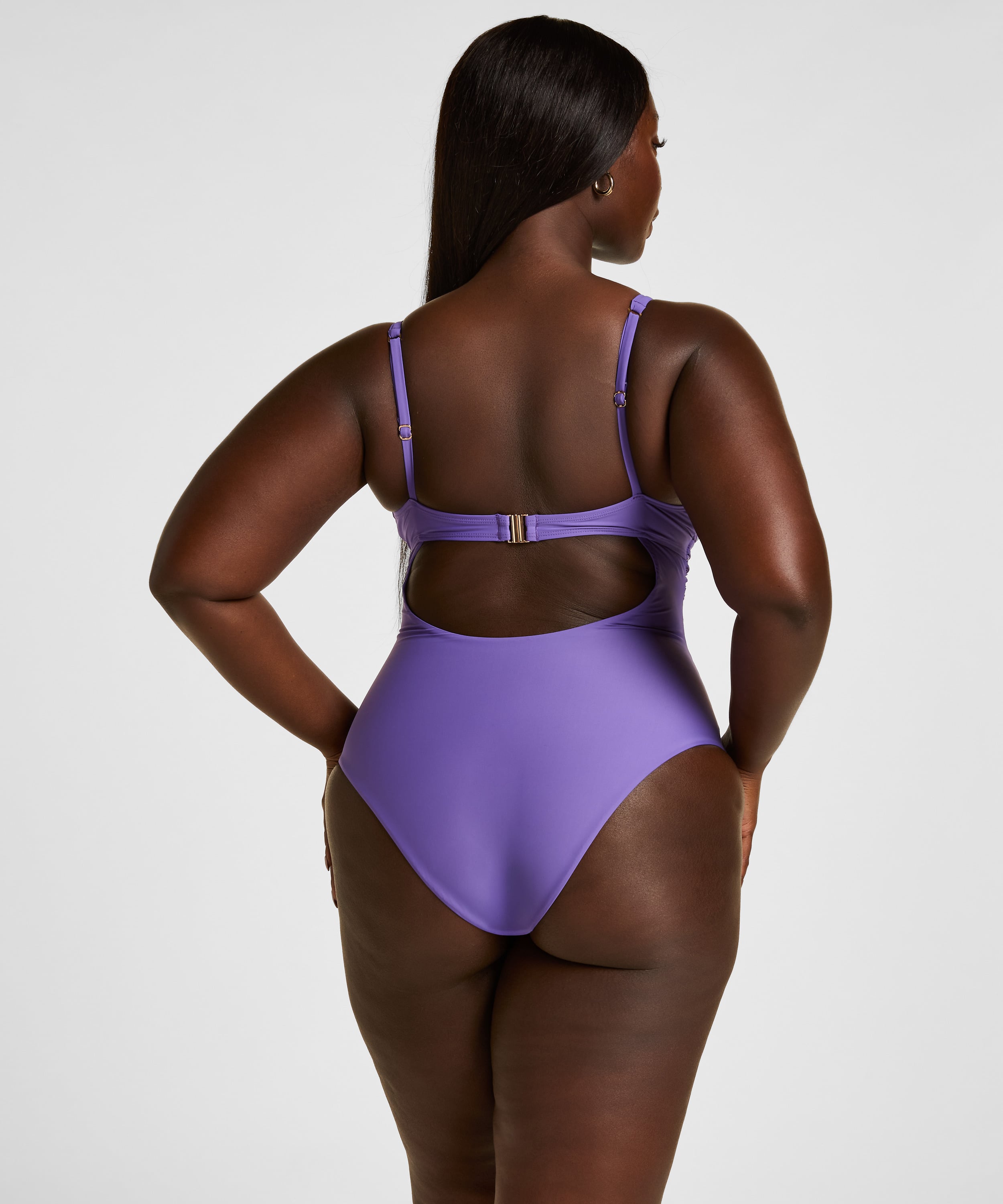 Shaping Bathingsuit Luxe, Purple, main
