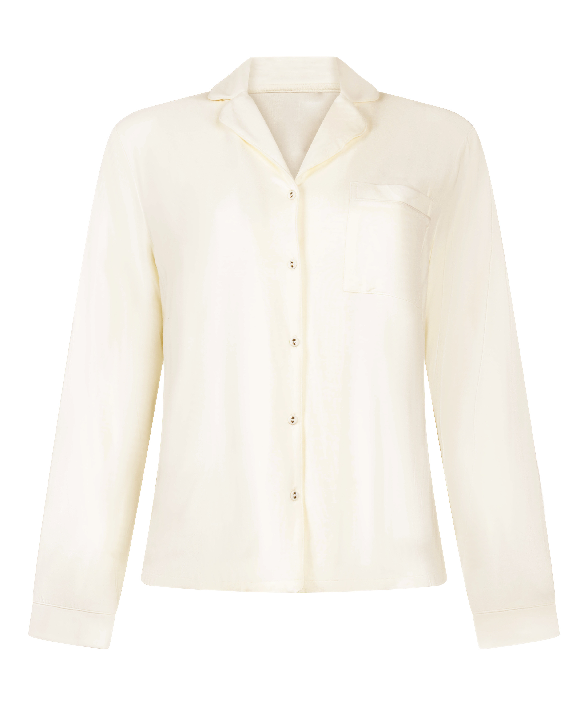 Essential Jersey Long-Sleeved Jacket, White, main