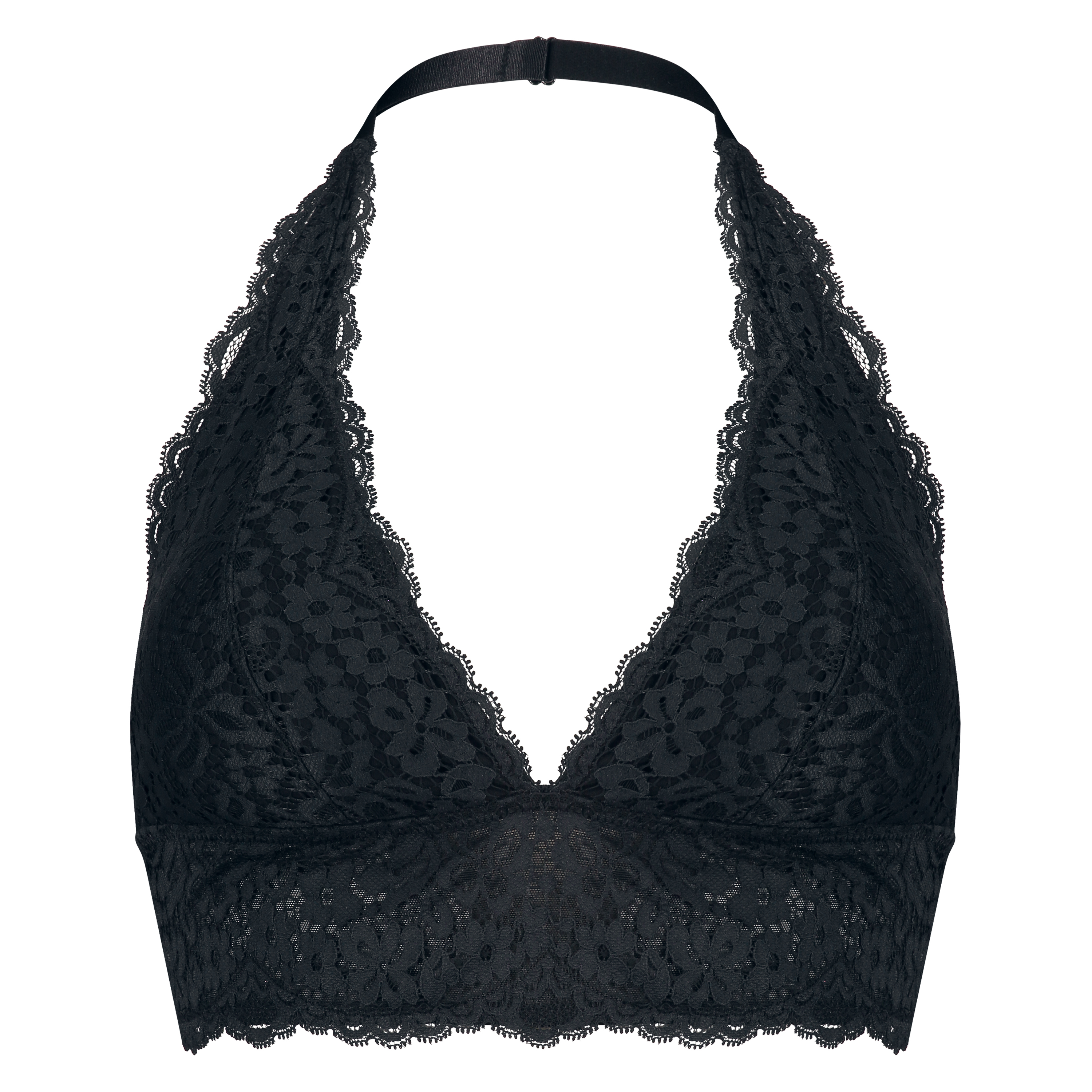 Marina padded bralette, Black, main
