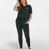 Loose-fitting Pajama Pants, Green