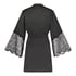 Kimono Satin Lace, Black