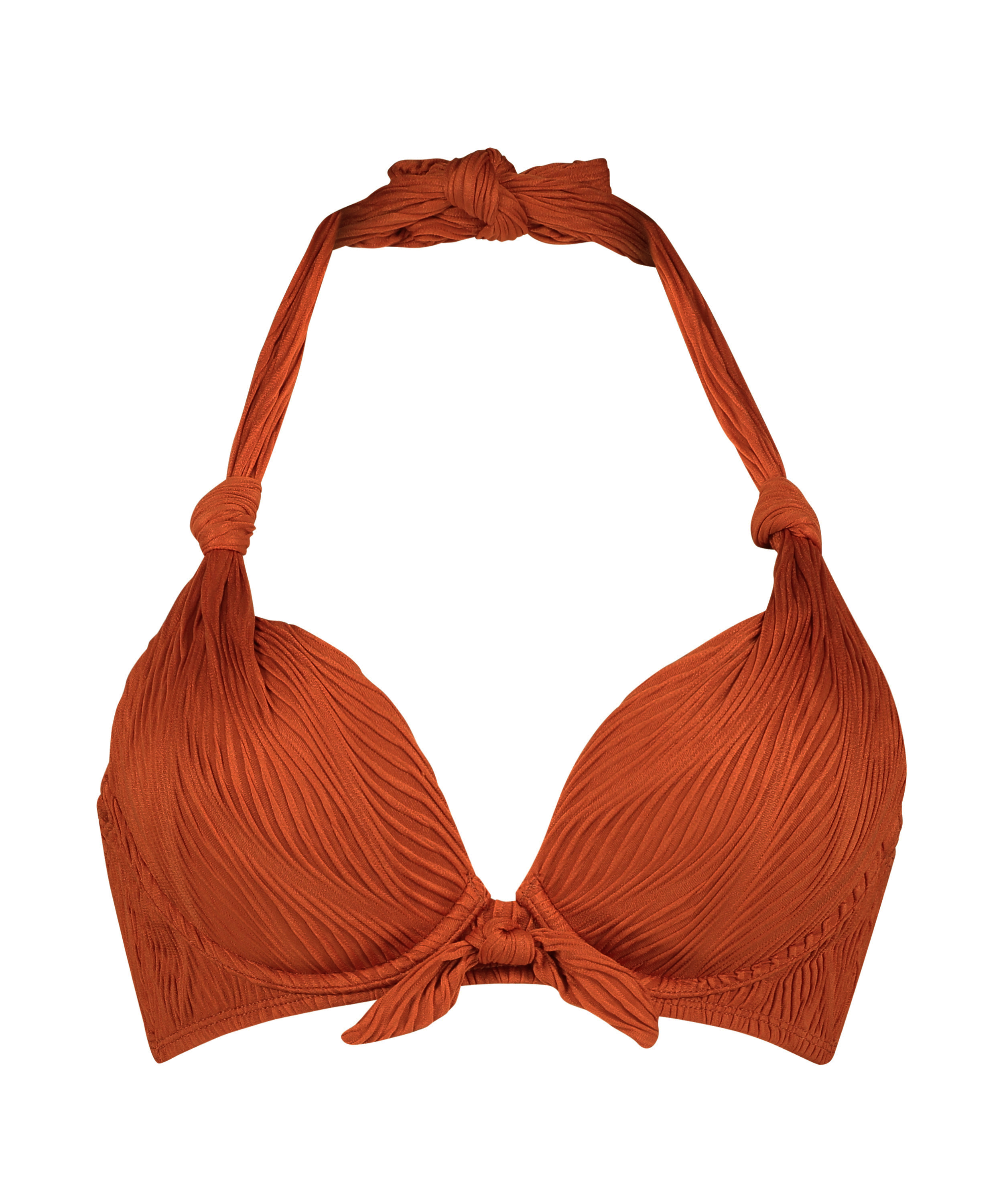 Galibi padded push-up underwired bikini top I AM Danielle Cup A - E, Orange, main