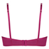 Cardi Padded Half-cup Underwired Bra, Pink