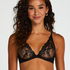 Lillian non-padded underwired bra, Black