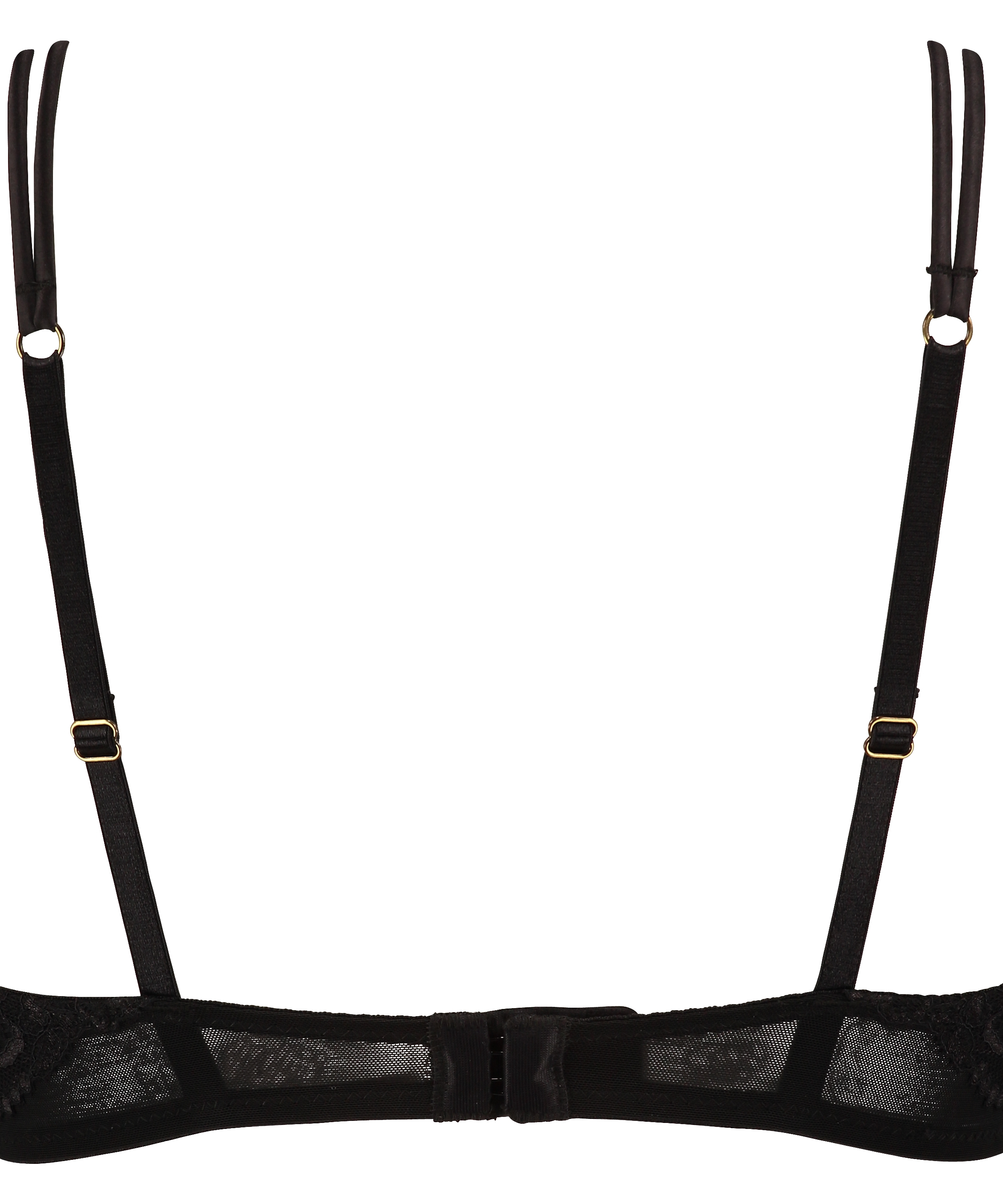 Non-padded underwired bra Jolie, Black, main