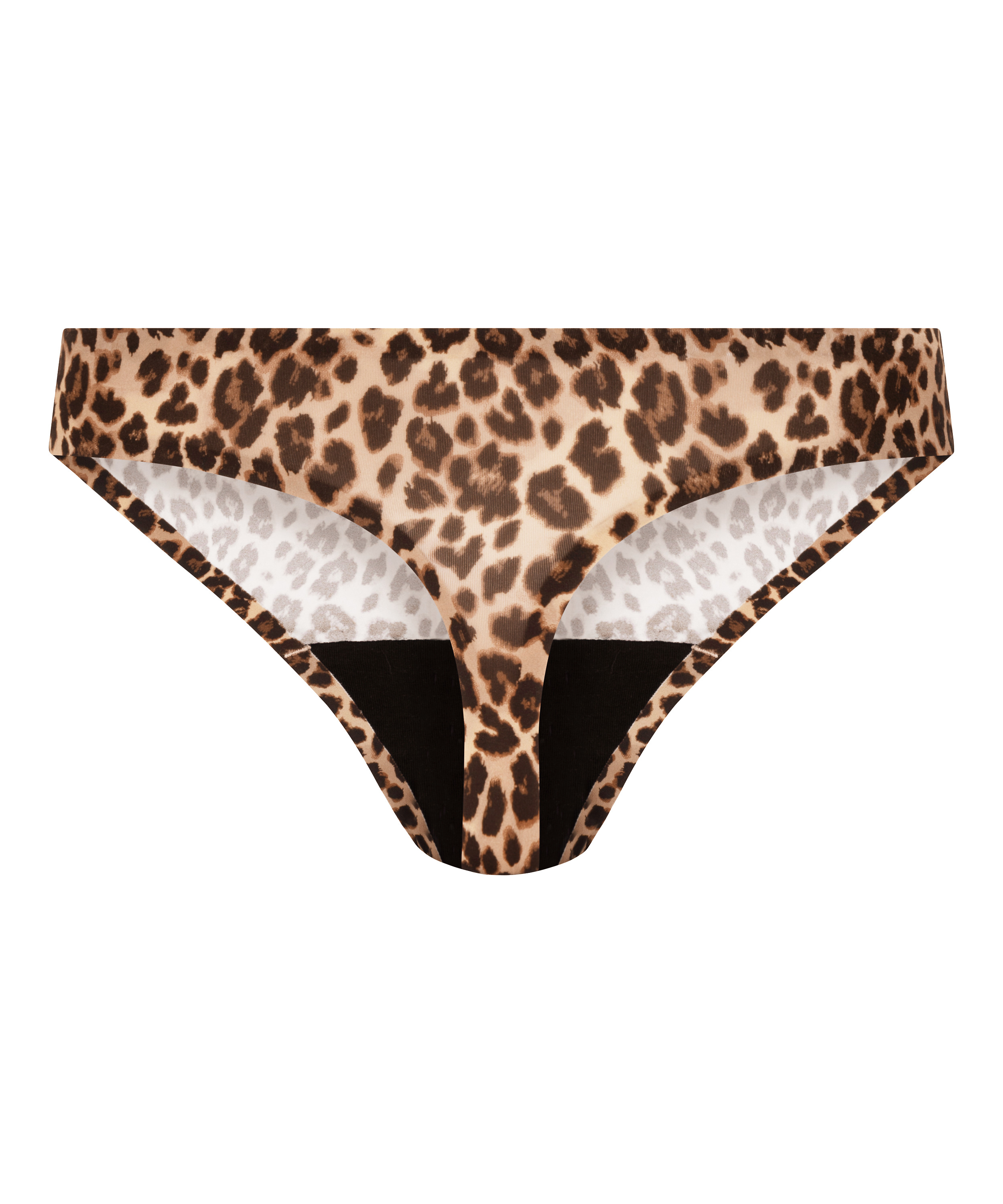 Invisible thong basic, Brown, main