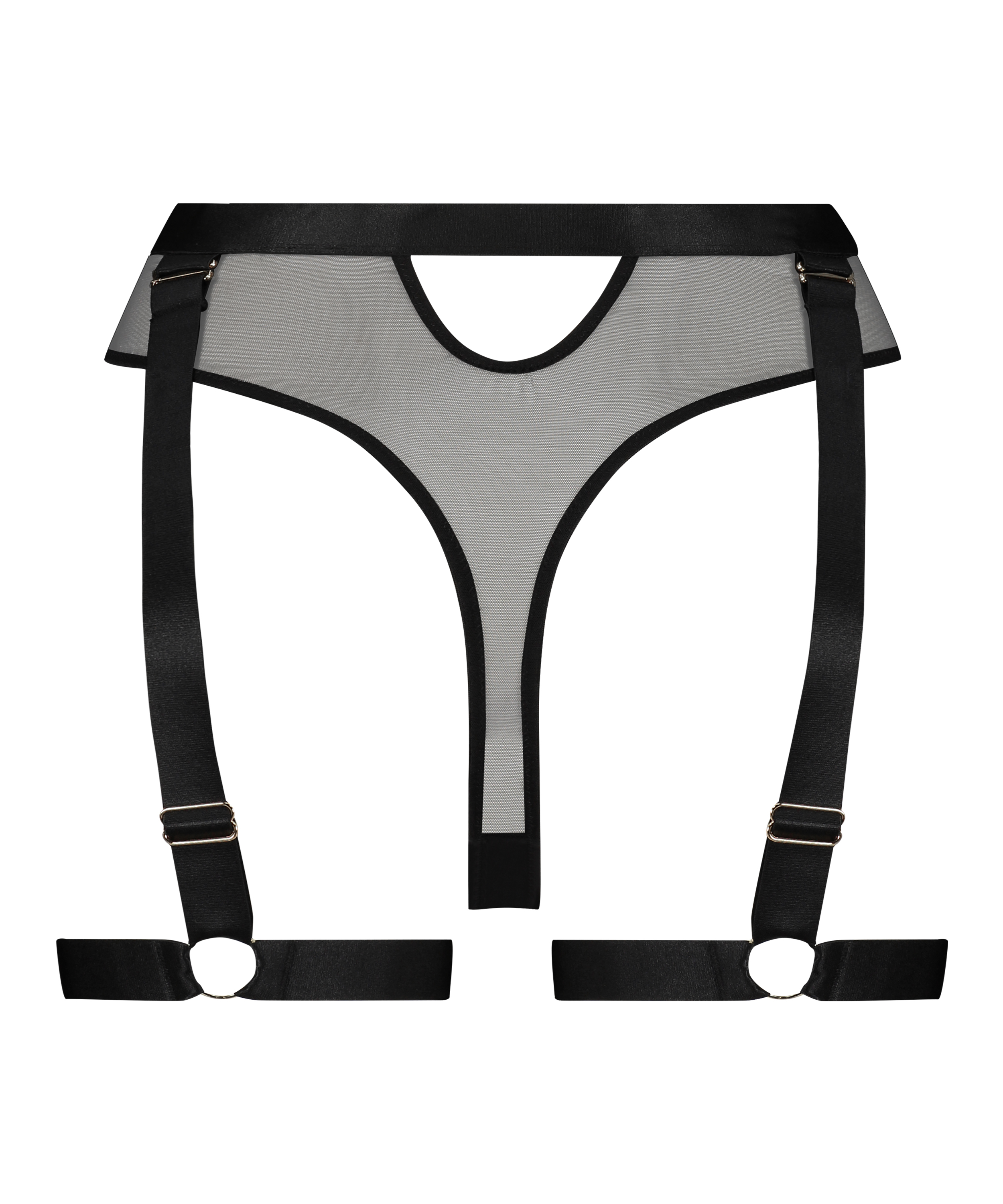 Aurelia High Thong, Black, main