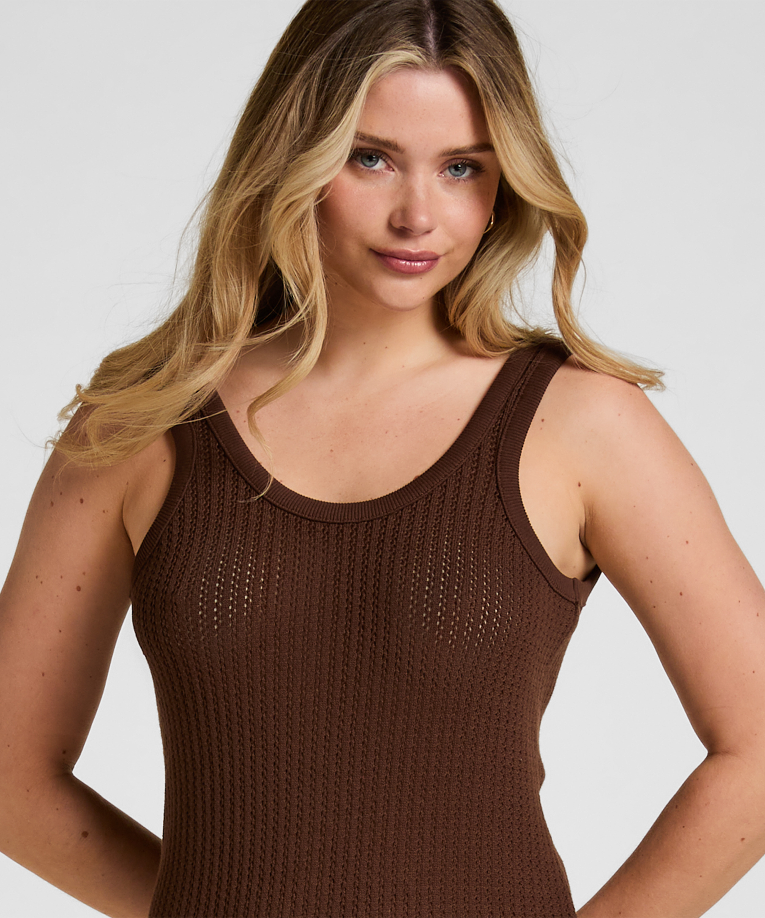 Beach Dress Coastal Muse, Brown, main
