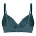 Lola Padded Non-Wired Bra, Blue