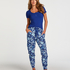 Jersey Pyjama Pants, Blue