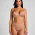 Smooth Padded Underwired Push-Up Bra, Brown