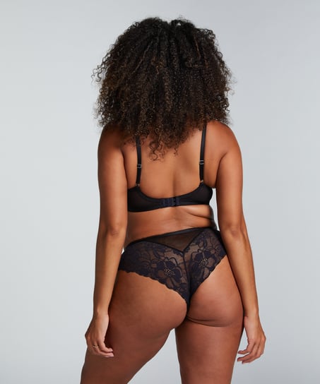 Sophia Non-Padded Underwired Bra, Black