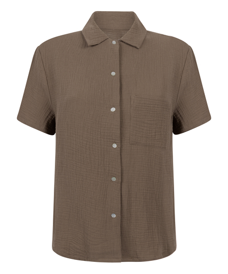 Muslin Jacket, Brown