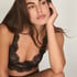 Non-Padded Underwired Longline Bra Sylvia, Black