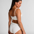 Dide Triangle Bralette, White