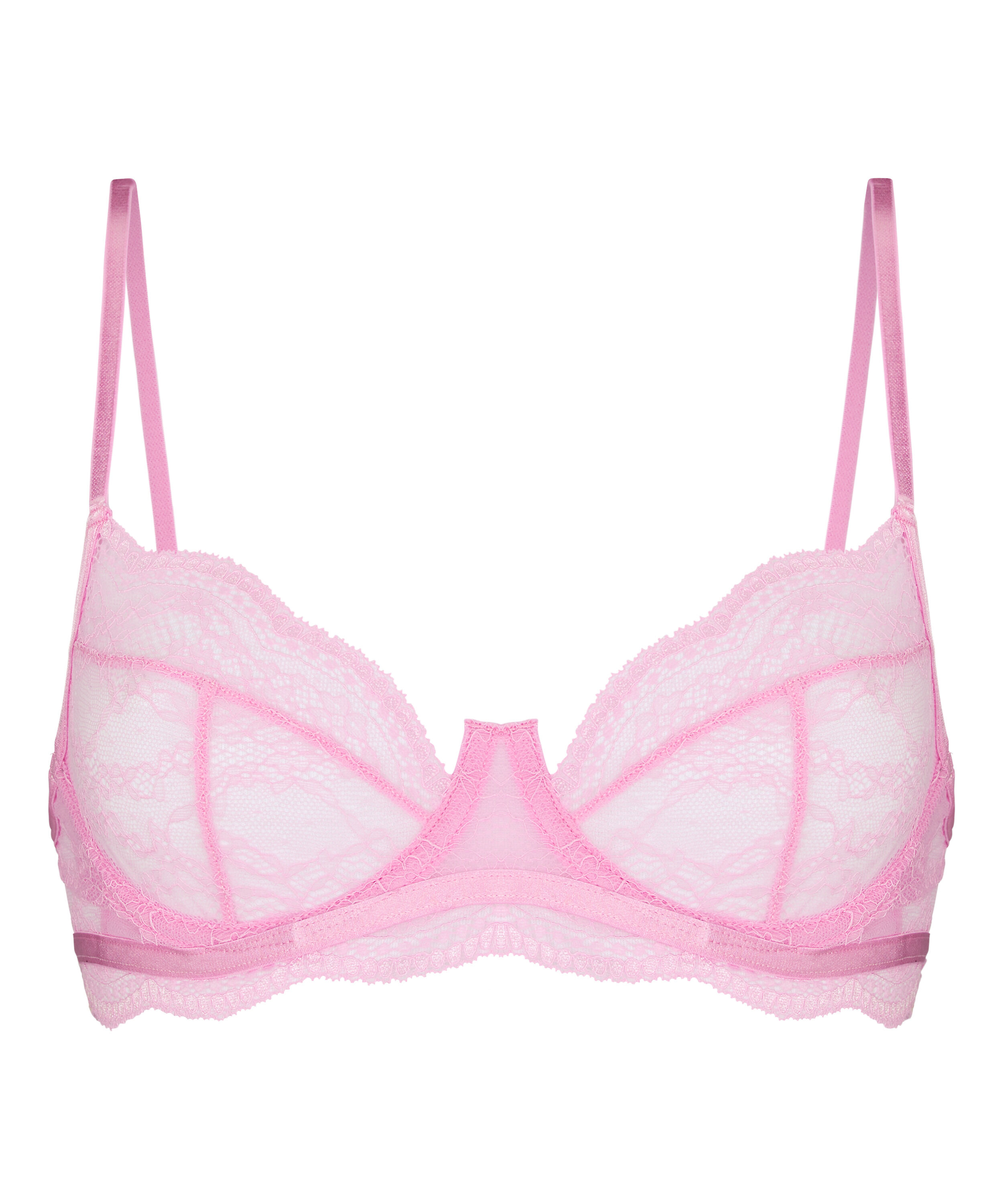 Isabelle Non-Padded Underwired Bra, Pink