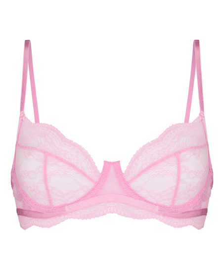 Isabelle Non-Padded Underwired Bra, Pink
