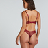 Isabelle Non-Padded Underwired Bra, Red