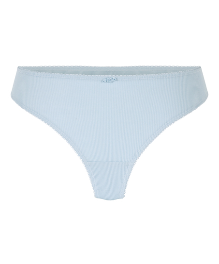 Thong Renee Cotton, Blue