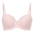 Teddy Padded Underwired Bra, Pink