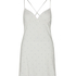 Pointelle Slipdress, White