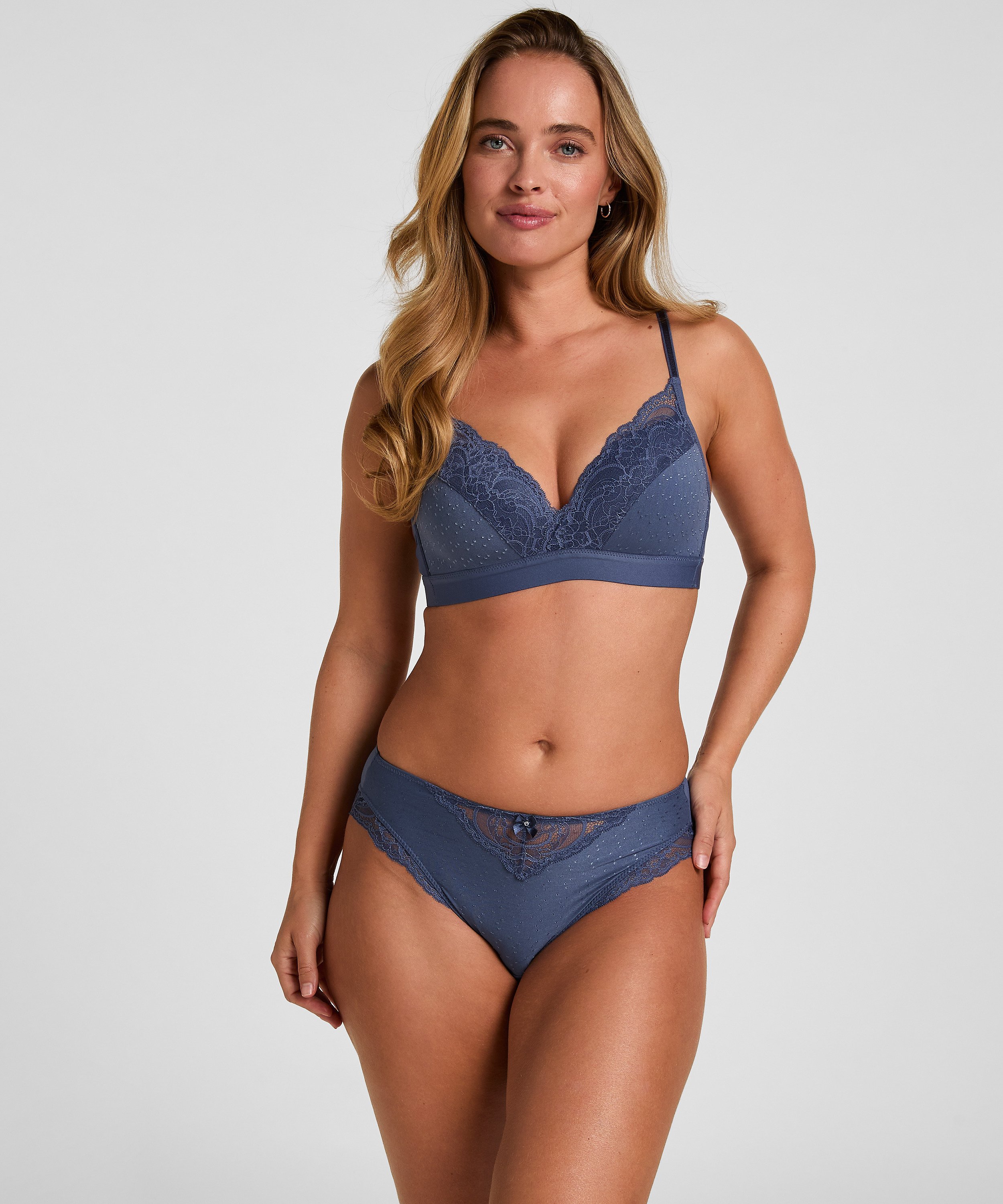Sophie high knickers, Blue, main