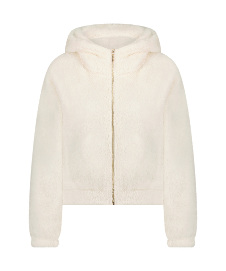 Fleece Jacket, White