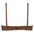 Angie Padded Strapless Underwired Bra, Brown