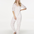 Novelty Fleece Onesie, Pink