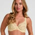 Daisy Non-Padded Underwired Bra, Yellow