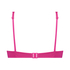 Scallop Lurex Bikini Top, Pink