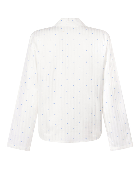 Jacquard Jacket Longsleeve, Blue