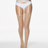 Stockings 15 Denier Lace Anti Ladder, Beige